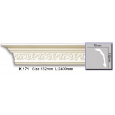 Полиуретановый карниз K 171 (2.44м) Flexi